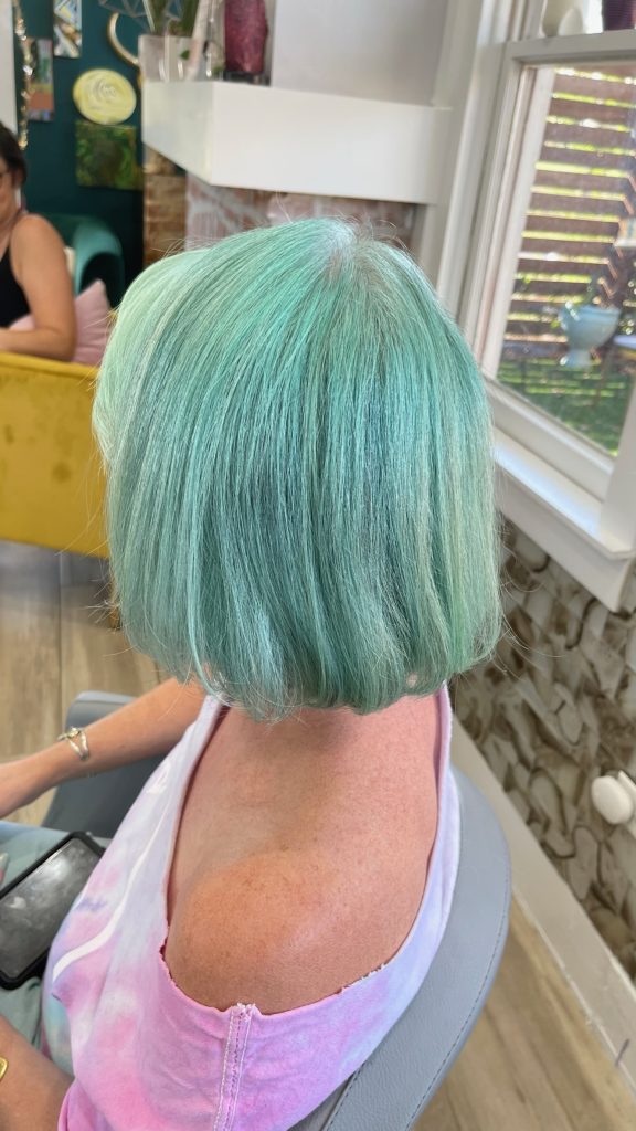 Hair styling at Publicity Salon OKC